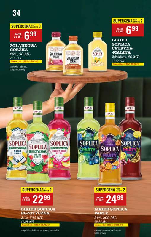 Biedronka - gazetka promocyjna Czas na Toast! od poniedziałku 17.11 do soboty 29.11 - strona 34