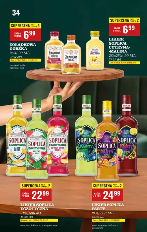 Biedronka - gazetka promocyjna Czas na Toast! od poniedziałku 17.11 do soboty 29.11 - strona 34