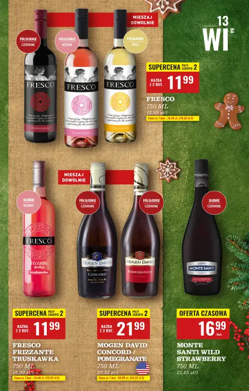 Biedronka - gazetka promocyjna Czas na Toast! od poniedziałku 17.11 do soboty 29.11 - strona 13