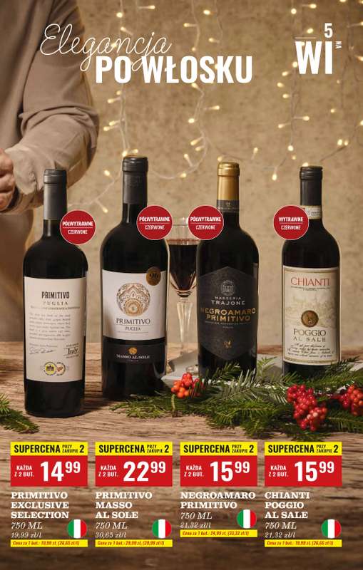 Biedronka - gazetka promocyjna Czas na Toast! od poniedziałku 17.11 do soboty 29.11 - strona 5