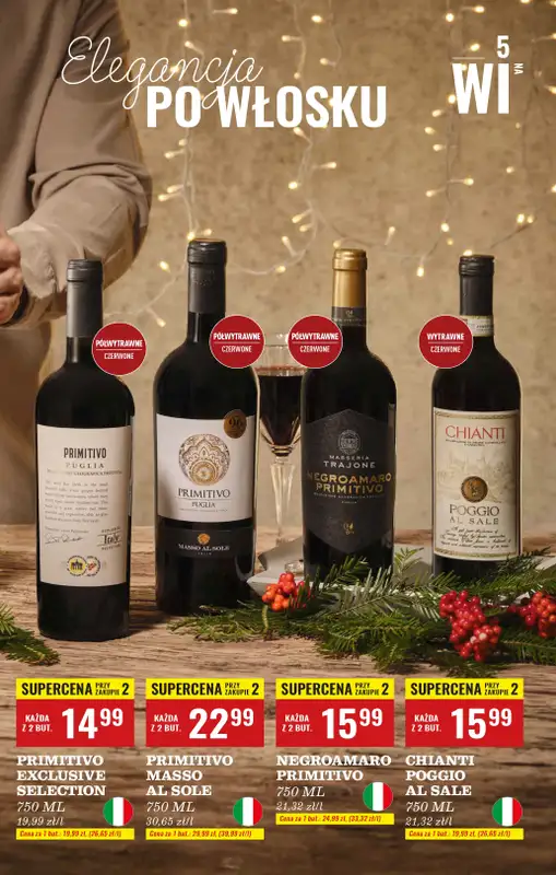 Biedronka - gazetka promocyjna Czas na Toast! od poniedziałku 17.11 do soboty 29.11 - strona 5