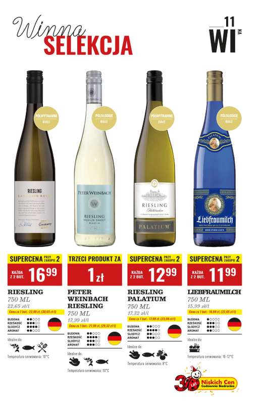 Biedronka - gazetka promocyjna Czas na Toast! od poniedziałku 17.11 do soboty 29.11 - strona 11