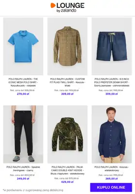 Lounge by Zalando - gazetka promocyjna Specjalne okazje: Polo Ralph Lauren od poniedziałku 17.11 do czwartku 20.11 - strona 6