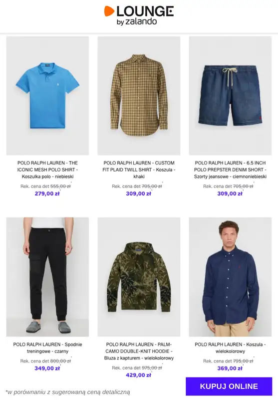 Lounge by Zalando - gazetka promocyjna Specjalne okazje: Polo Ralph Lauren od poniedziałku 17.11 do czwartku 20.11 - strona 6
