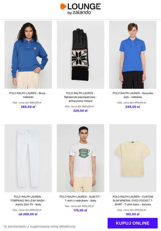 Lounge by Zalando - gazetka promocyjna Specjalne okazje: Polo Ralph Lauren od poniedziałku 17.11 do czwartku 20.11 - strona 10