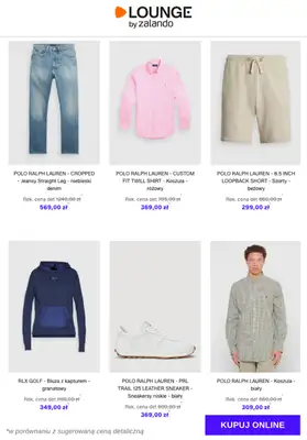 Lounge by Zalando - gazetka promocyjna Specjalne okazje: Polo Ralph Lauren od poniedziałku 17.11 do czwartku 20.11 - strona 4