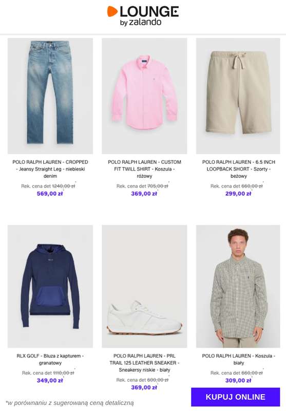 Lounge by Zalando - gazetka promocyjna Specjalne okazje: Polo Ralph Lauren od poniedziałku 17.11 do czwartku 20.11 - strona 4