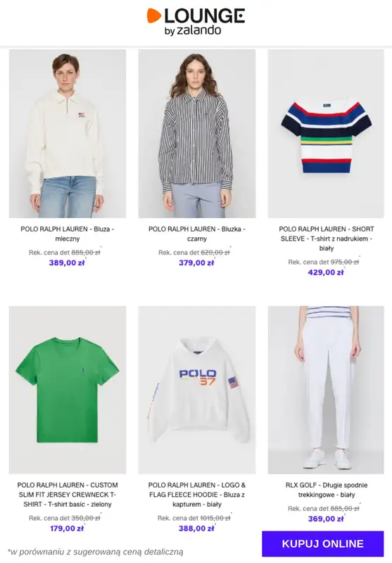 Lounge by Zalando - gazetka promocyjna Specjalne okazje: Polo Ralph Lauren od poniedziałku 17.11 do czwartku 20.11 - strona 3