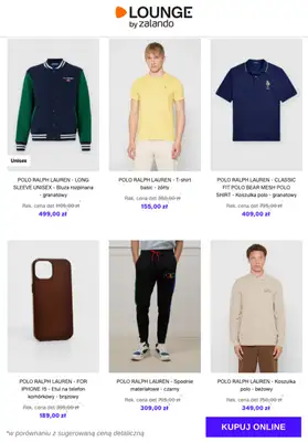 Lounge by Zalando - gazetka promocyjna Specjalne okazje: Polo Ralph Lauren od poniedziałku 17.11 do czwartku 20.11 - strona 5