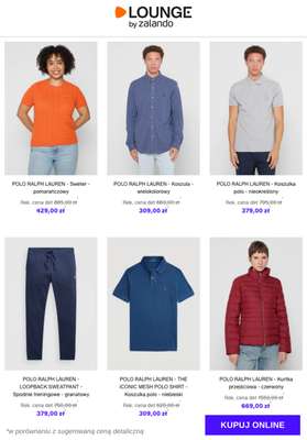 Lounge by Zalando - gazetka promocyjna Specjalne okazje: Polo Ralph Lauren od poniedziałku 17.11 do czwartku 20.11 - strona 8