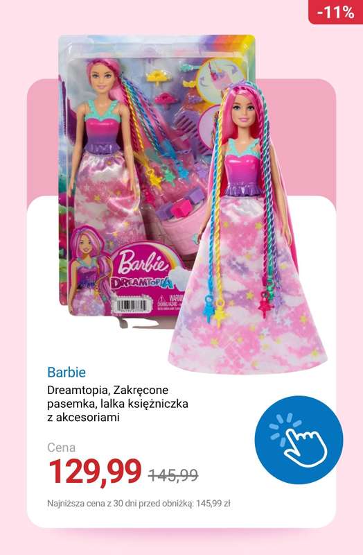 Smyk - gazetka promocyjna Pink Weeks: Barbie do -50% od poniedziałku 17.11  - strona 9