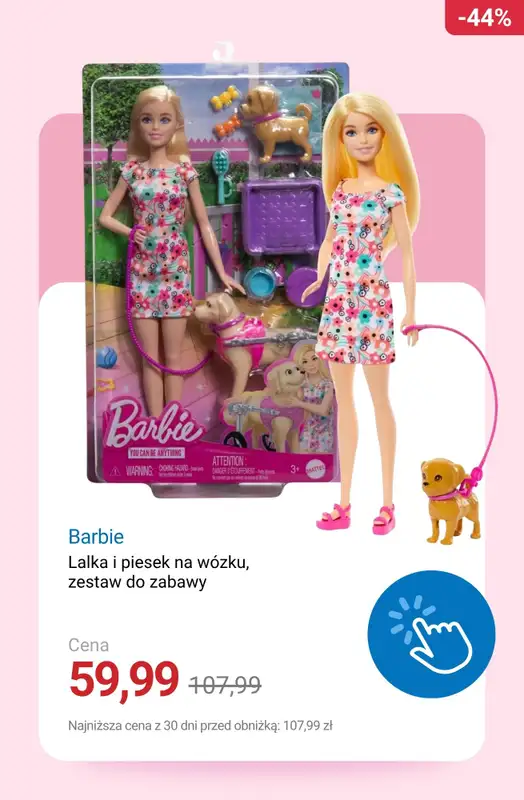 Smyk - gazetka promocyjna Pink Weeks: Barbie do -50% od poniedziałku 17.11  - strona 7