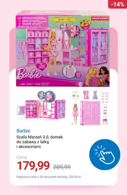 Smyk - gazetka promocyjna Pink Weeks: Barbie do -50% od poniedziałku 17.11  - strona 2