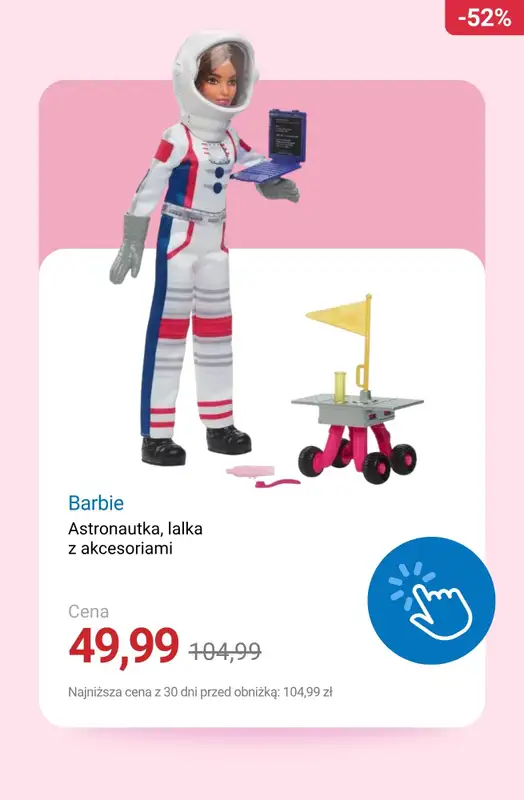 Smyk - gazetka promocyjna Pink Weeks: Barbie do -50% od poniedziałku 17.11  - strona 13