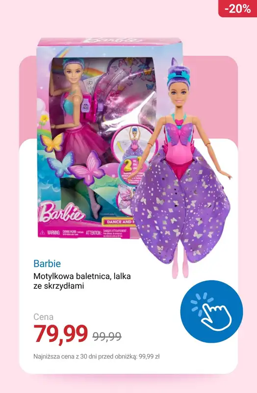 Smyk - gazetka promocyjna Pink Weeks: Barbie do -50% od poniedziałku 17.11  - strona 5