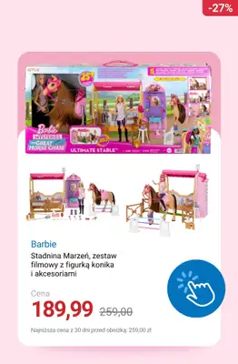 Smyk - gazetka promocyjna Pink Weeks: Barbie do -50% od poniedziałku 17.11  - strona 4