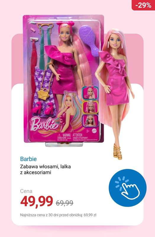 Smyk - gazetka promocyjna Pink Weeks: Barbie do -50% od poniedziałku 17.11  - strona 3
