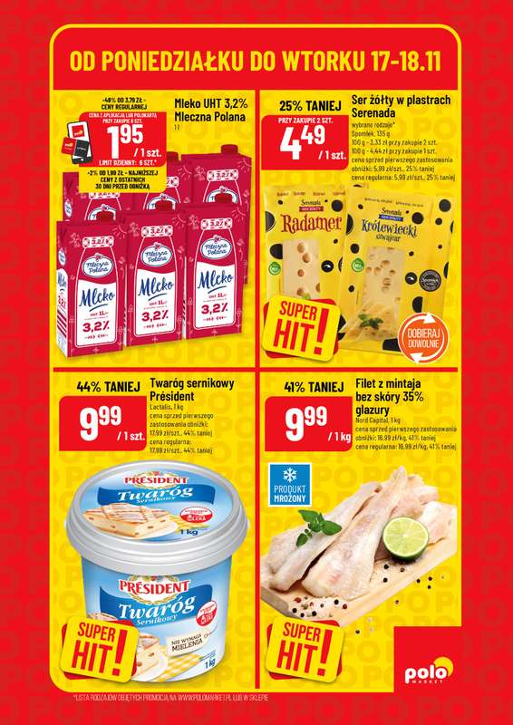POLOmarket - gazetka promocyjna Super hity od poniedziałku 17.11 do wtorku 18.11 - strona 3