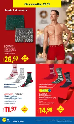 Lidl - gazetka promocyjna Katalog od poniedziałku 17.11 do soboty 22.11 - strona 36