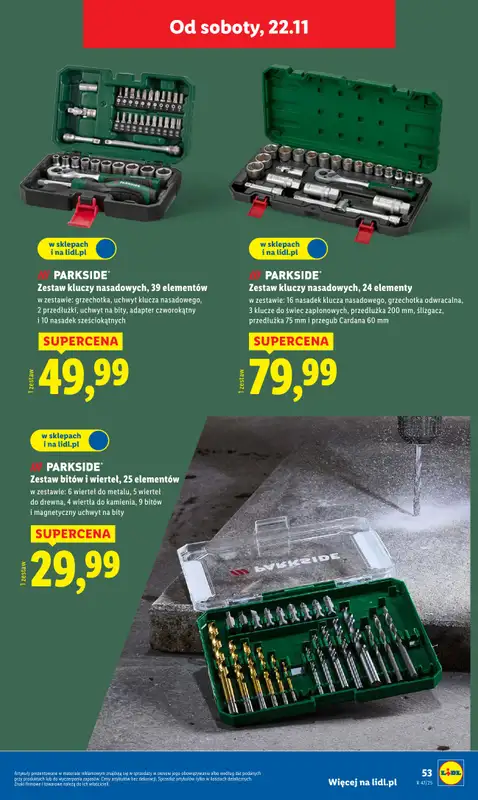 Lidl - gazetka promocyjna Katalog od poniedziałku 17.11 do soboty 22.11 - strona 65