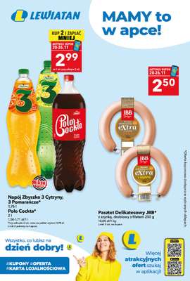 LEWIATAN - gazetka promocyjna MAMY TO w Lewiatanie  do środy 26.11 - strona 4