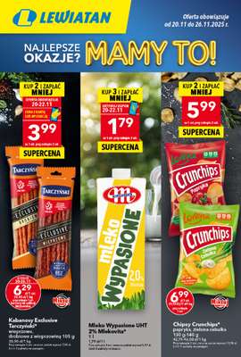 LEWIATAN - gazetka promocyjna MAMY TO w Lewiatanie od czwartku 20.11 do środy 26.11