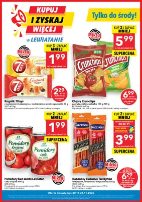 LEWIATAN - gazetka promocyjna Kupuj i zyskaj więcej od czwartku 20.11 do środy 26.11