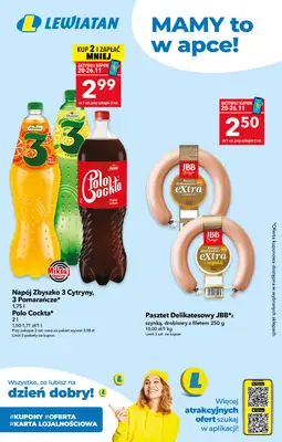 LEWIATAN - gazetka promocyjna Z kuponami w Lewiatanie od czwartku 20.11 do środy 26.11 - strona 2