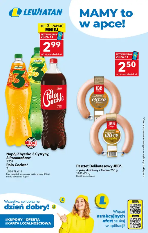LEWIATAN - gazetka promocyjna Z kuponami w Lewiatanie   - strona 2