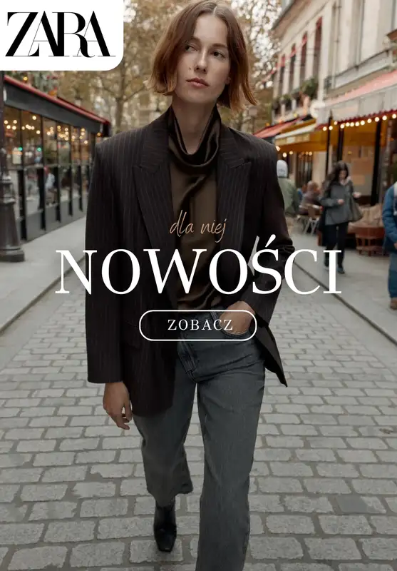 Zara - gazetka promocyjna Nowości z kolekcji Jesień-Zima od poniedziałku 17.11 