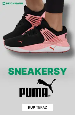 Deichmann - gazetka promocyjna Sneakersy damskie Puma od poniedziałku 17.11 