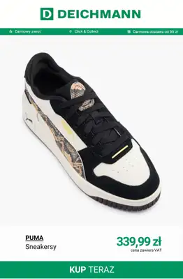 Deichmann - gazetka promocyjna Sneakersy damskie Puma od poniedziałku 17.11  - strona 6