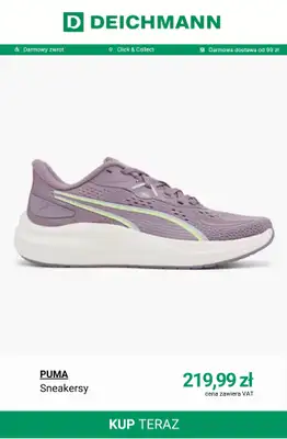 Deichmann - gazetka promocyjna Sneakersy damskie Puma od poniedziałku 17.11  - strona 5