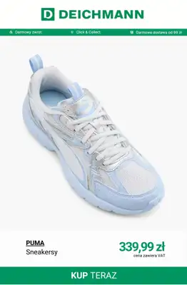 Deichmann - gazetka promocyjna Sneakersy damskie Puma od poniedziałku 17.11  - strona 10