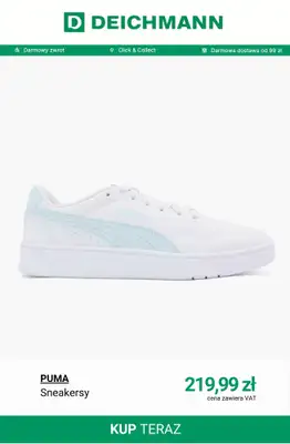 Deichmann - gazetka promocyjna Sneakersy damskie Puma od poniedziałku 17.11  - strona 7
