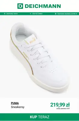 Deichmann - gazetka promocyjna Sneakersy damskie Puma od poniedziałku 17.11  - strona 4