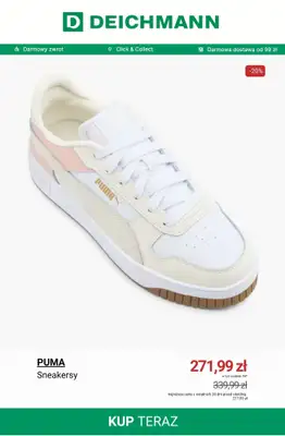Deichmann - gazetka promocyjna Sneakersy damskie Puma od poniedziałku 17.11  - strona 3