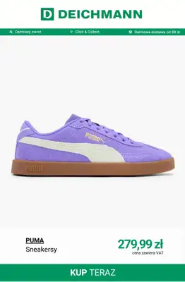 Deichmann - gazetka promocyjna Sneakersy damskie Puma od poniedziałku 17.11  - strona 11