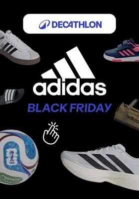 Decathlon - gazetka promocyjna Wyprzedaż marki Adidas od poniedziałku 17.11 