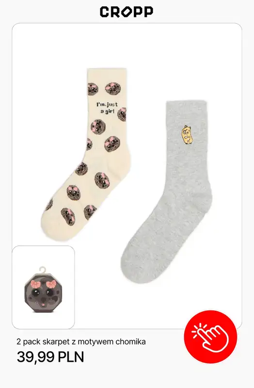 Cropp - gazetka promocyjna Prezentowe inspiracje dla niej od poniedziałku 17.11 do poniedziałku 24.11 - strona 9