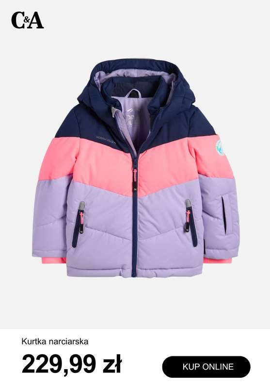 C&A - gazetka promocyjna Odzież narciarska dla dziewczynek od poniedziałku 17.11  - strona 2