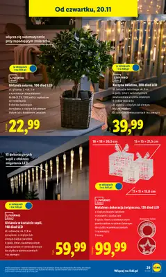 Lidl - gazetka promocyjna Katalog od poniedziałku 17.11 do soboty 22.11 - strona 39