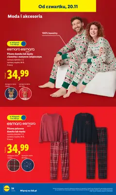 Lidl - gazetka promocyjna Katalog od poniedziałku 17.11 do soboty 22.11 - strona 34