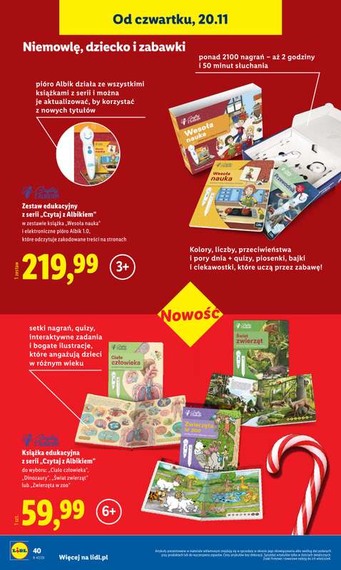 Lidl - gazetka promocyjna Katalog od poniedziałku 17.11 do soboty 22.11 - strona 50