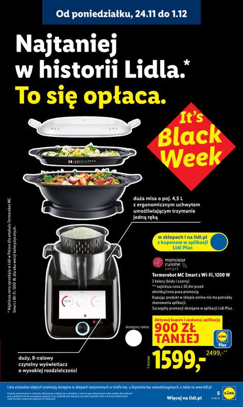Lidl - gazetka promocyjna Katalog od poniedziałku 24.11 do soboty 29.11 - strona 5