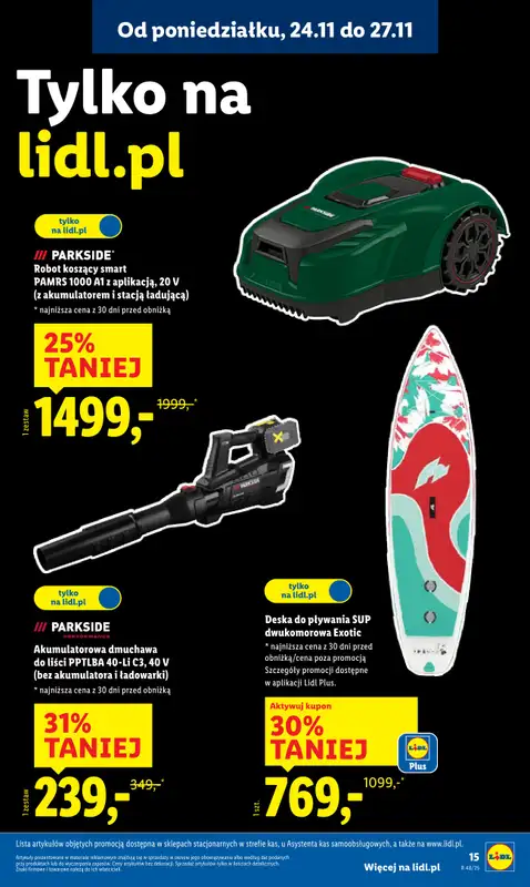 Lidl - gazetka promocyjna Katalog od poniedziałku 24.11 do soboty 29.11 - strona 17