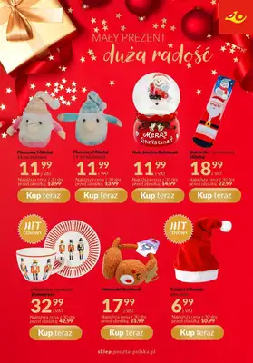 Prezenty - gazetka promocyjna Poczta Polska | Prosto od św. Mikołaja od poniedziałku 17.11 do niedzieli 30.11 - strona 4