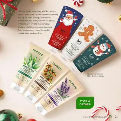 Drogerie Natura - gazetka promocyjna Katalog Magia Świąt od poniedziałku 17.11  - strona 21