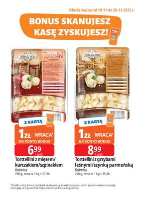 Leclerc - gazetka promocyjna Oferta E.Leclerc I Bonus skanujesz, kasę zyskujesz od wtorku 18.11 do soboty 29.11
