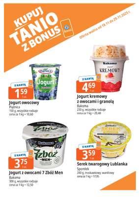 Leclerc - gazetka promocyjna Oferta E.Leclerc I Bonus skanujesz, kasę zyskujesz od wtorku 18.11 do soboty 29.11 - strona 5